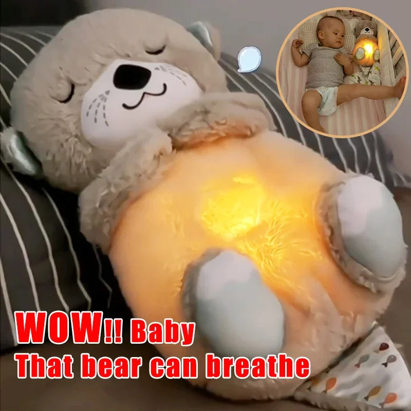 Soothing Baby Bear Otter - Music & Light Sleep Companion